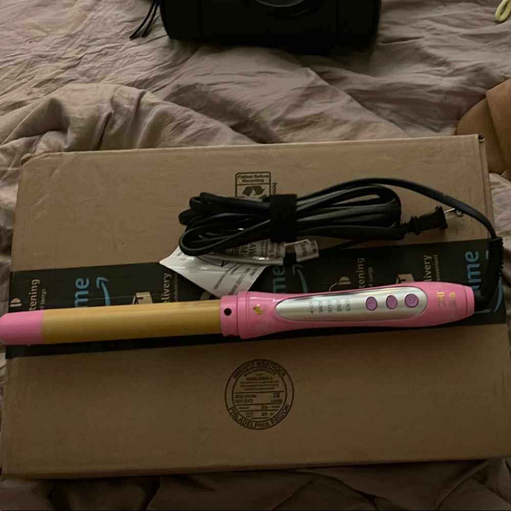 Pink and Gold Hair Accessory Set